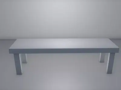 BENCH coffee table 3D model