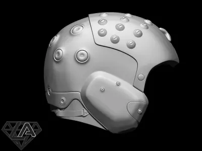 Metro exodus helmet 3D print model