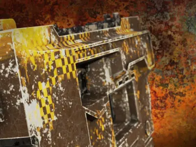 USFA ZiP 22LR Low-poly 3D model