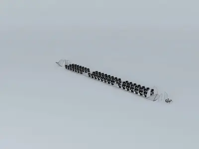 A350-1000 interior Free 3D model