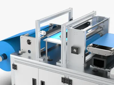 Automatic CCD Winding Inspection Machine 3D model