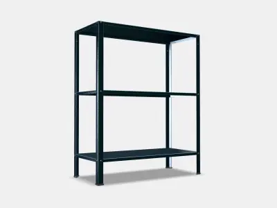 HYLLIS Shelf part Low-poly 3D model