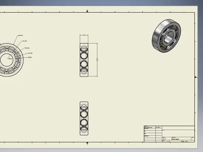 Ball Bearing Free 3D print model