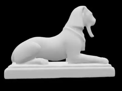 Statue of spinix 3D print model