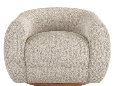 Armchair Laszlo Free 3D model