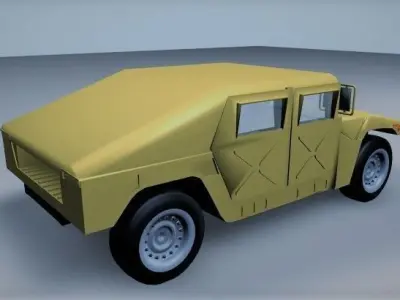 Hummer car 3D model