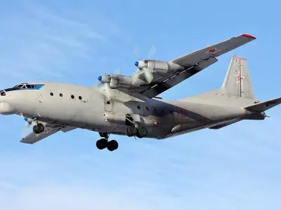 Antonov An-12 3D model