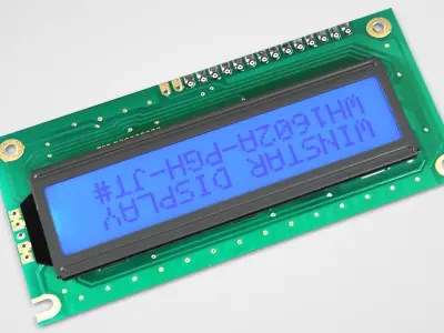 Liquid Crystal Display Screen Component 3D model