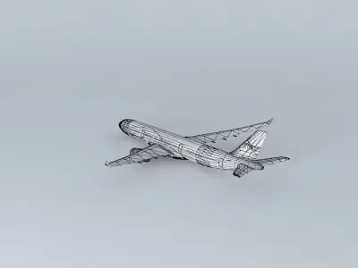 SkyFoam Airways Airbus A330 343X Free 3D model