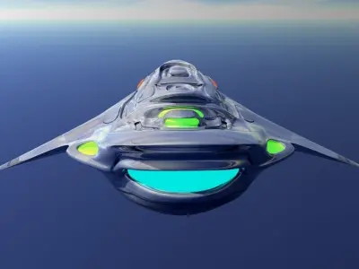 XTD27 Stealth Hunter 3D model