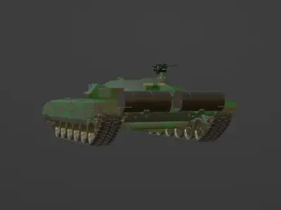 T72 Tank 3D model
