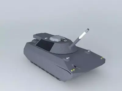 CT72G Lynx - Combat howitzer model 72 Free 3D model