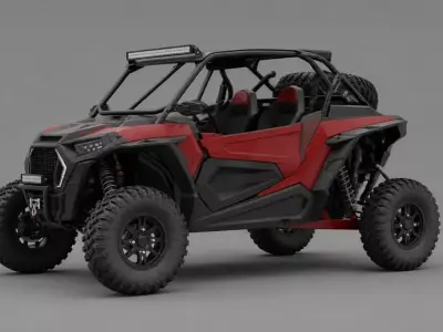 Off Road UTV Side by Side Utility Vehicle 3D model