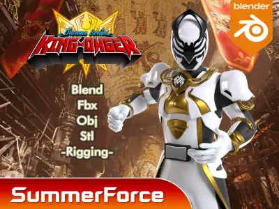 Spider Kumonos - King Ohger 3D model