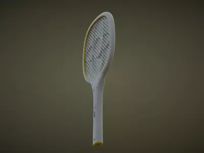 mosquito racket 3D model