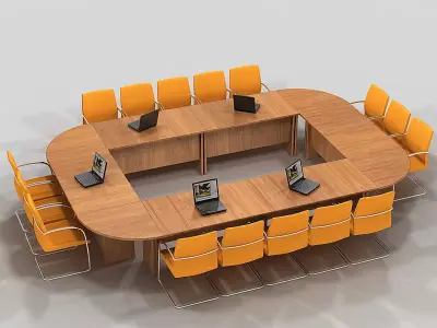 Meeting table TA 3D model