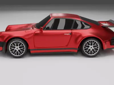 porsche-911-turbo porsche Free 3D model
