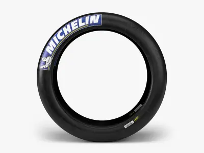 Michelin Race Slick Low-poly 3D model