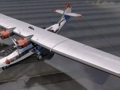 Consolidated PBY-5 Airliner 3D model