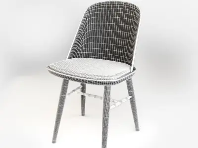 Synnes dining chair Free 3D model