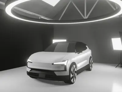 volvo EX30  Low-poly 3D model