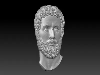 1 Antoninus Pius CNC Relief Model 3D print model