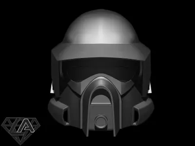 Star Wars Boomer helmet 3D print model