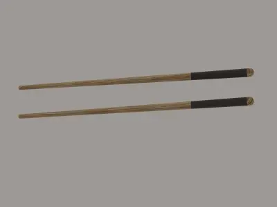 Chopsticks 3D model