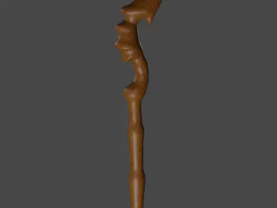 Swagger wood stick from Skyrim Free 3D model