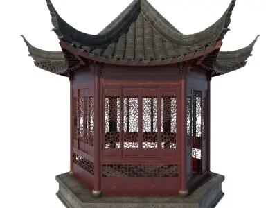 Chinese Pavilion 3D model
