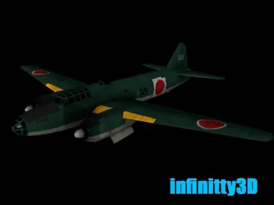 Pack 15  3DModel Aircraft  Low-poly 3D model