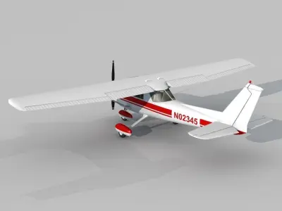 Cessna 150 3D model