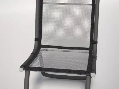 Mesh Patio Chair Free 3D model