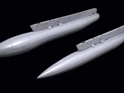 Fuel Tanks for Rafale 3D model