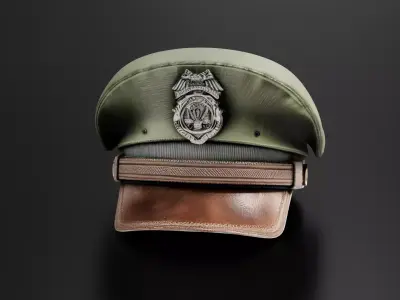 Military Hat 3D print model