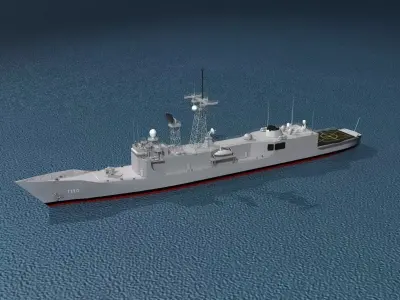 PFG2-1110 ROCS Tian Dan 3D model