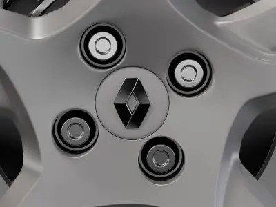 Renault Logan wheel 2017 3D model