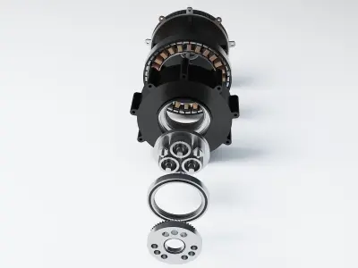 Intelligent Electrical Appliance Motor 3D model