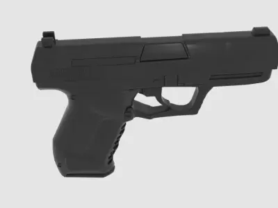 P99 Pistol 3D model
