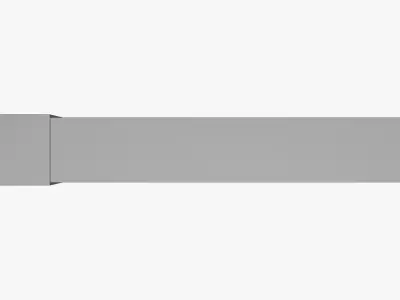 Basic Lightbox Sign - Geometry Only No Textures No Materials 3D model