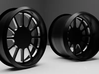 VMS Racing Wheels 3D model