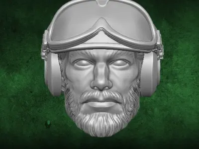 Vehicle driver 3D printable files for Action Figures 3D print model