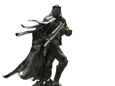 Desert Tactical sniper future armour 3D model