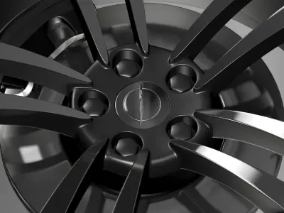 Chrysler 300 SRT8 Core wheel 3D model