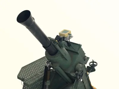 RMS6L 120 Mortar System 3D model purchase