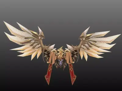 Wing Erap 22 Free low-poly 3D model