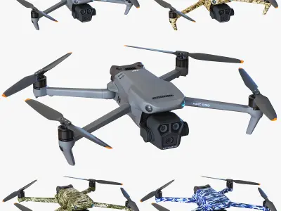 Mavic 3 Pro 3D model