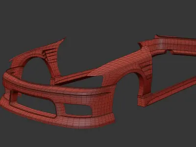 Toyota Chaser M-Sport BodyKit 3D model 3D model