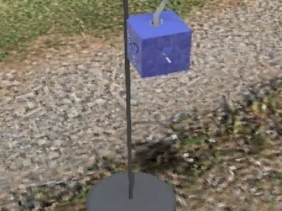 Wren type bird Birdhouse Free 3D print model