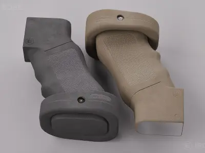 Pistol Grip PMT91 - AAA 3D Asset - Game Ready Low-poly 3D model